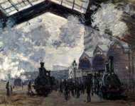 Claude-Oscar Monet - The Gare St-Lazare